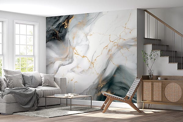 Fluid abstract patterns in soft hues Fluid abstract patterns in soft hues