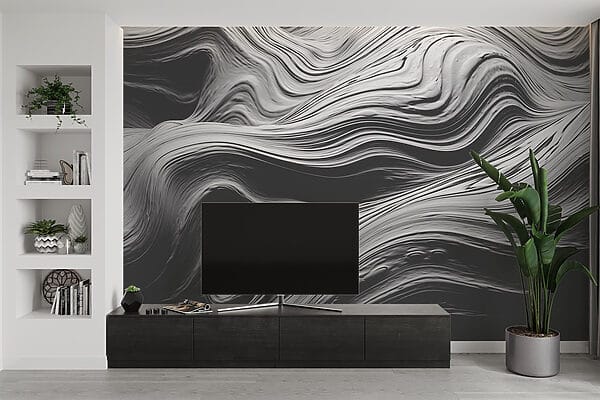 Flowing textures in monochrome tones Flowing textures in monochrome tones