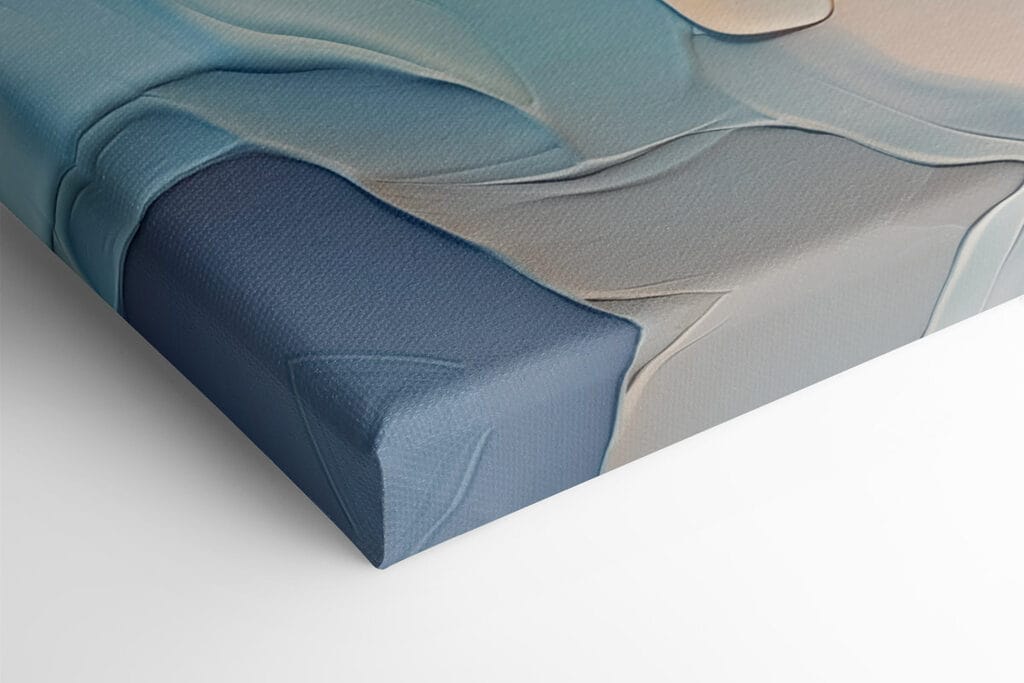 Textured layers in soft hues Textured layers in soft hues