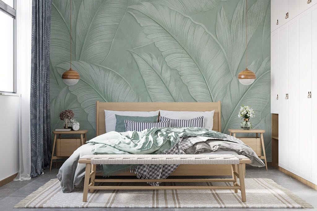 Serene green foliage in harmony