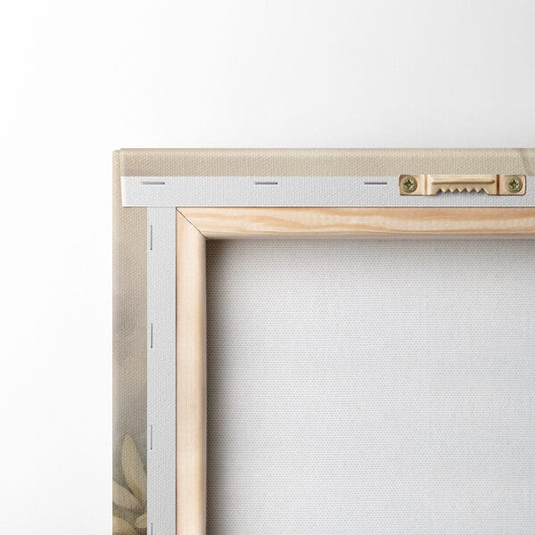 Painting of flowers and leaves