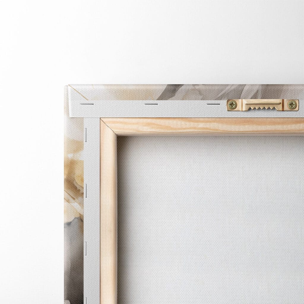 Woman's face with a splash of paint