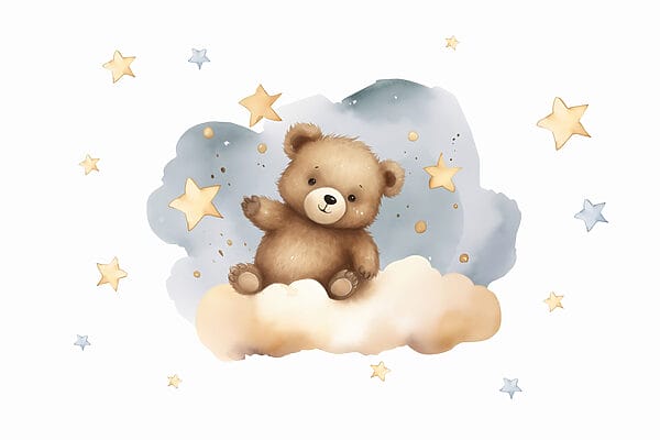 Teddy maci egy felhőn Teddy maci egy felhőn