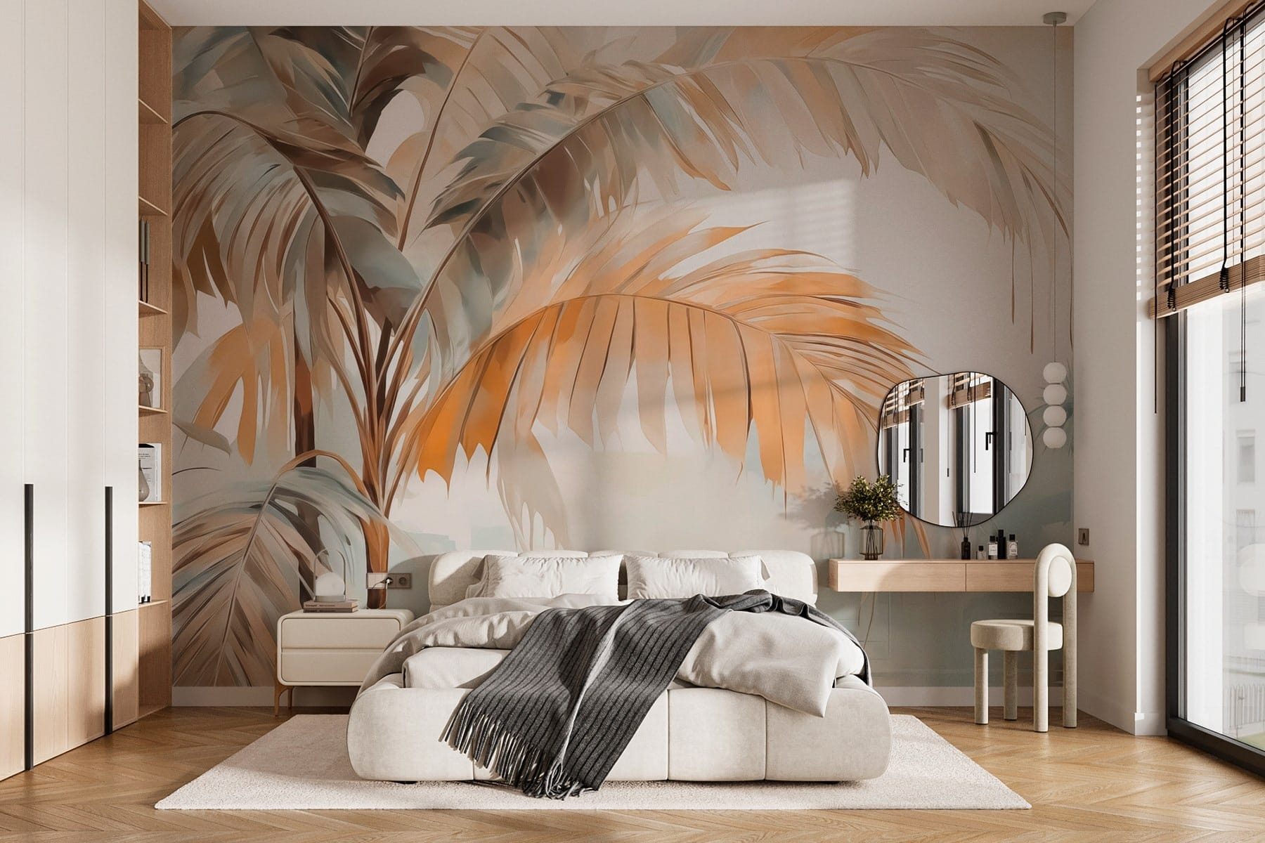 Palm trees in the fog Palm trees in the fog