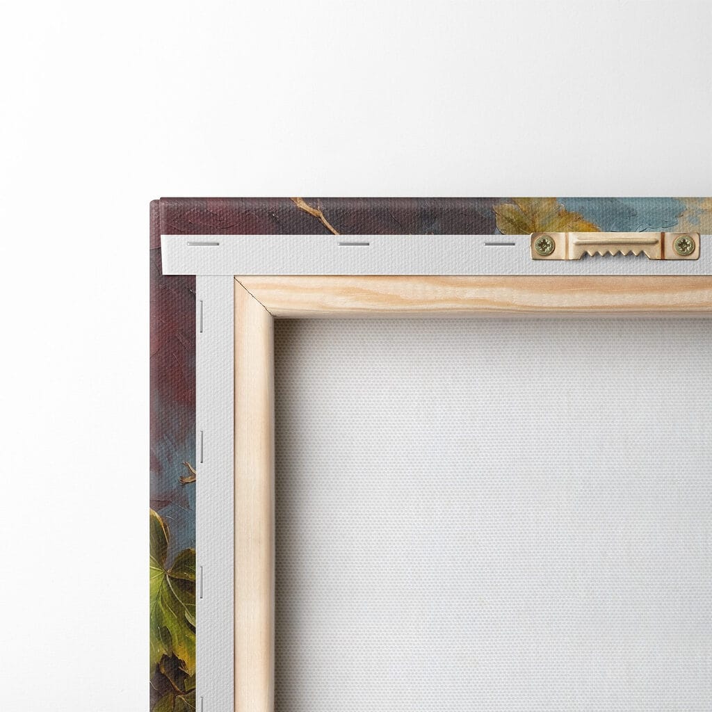 Painting of a wine bottle and a glass of wine