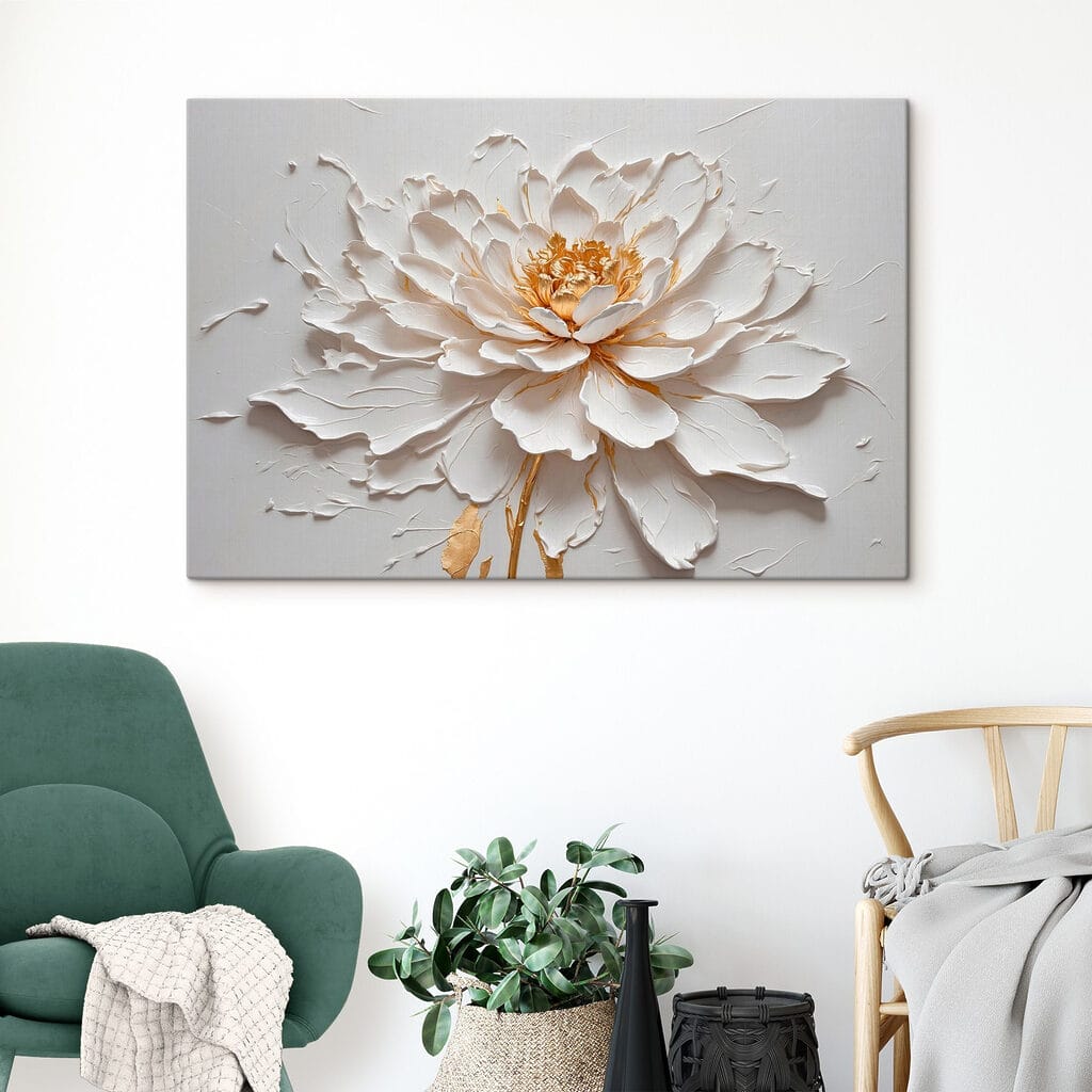 Elegant flower in soft textures Elegant flower in soft textures