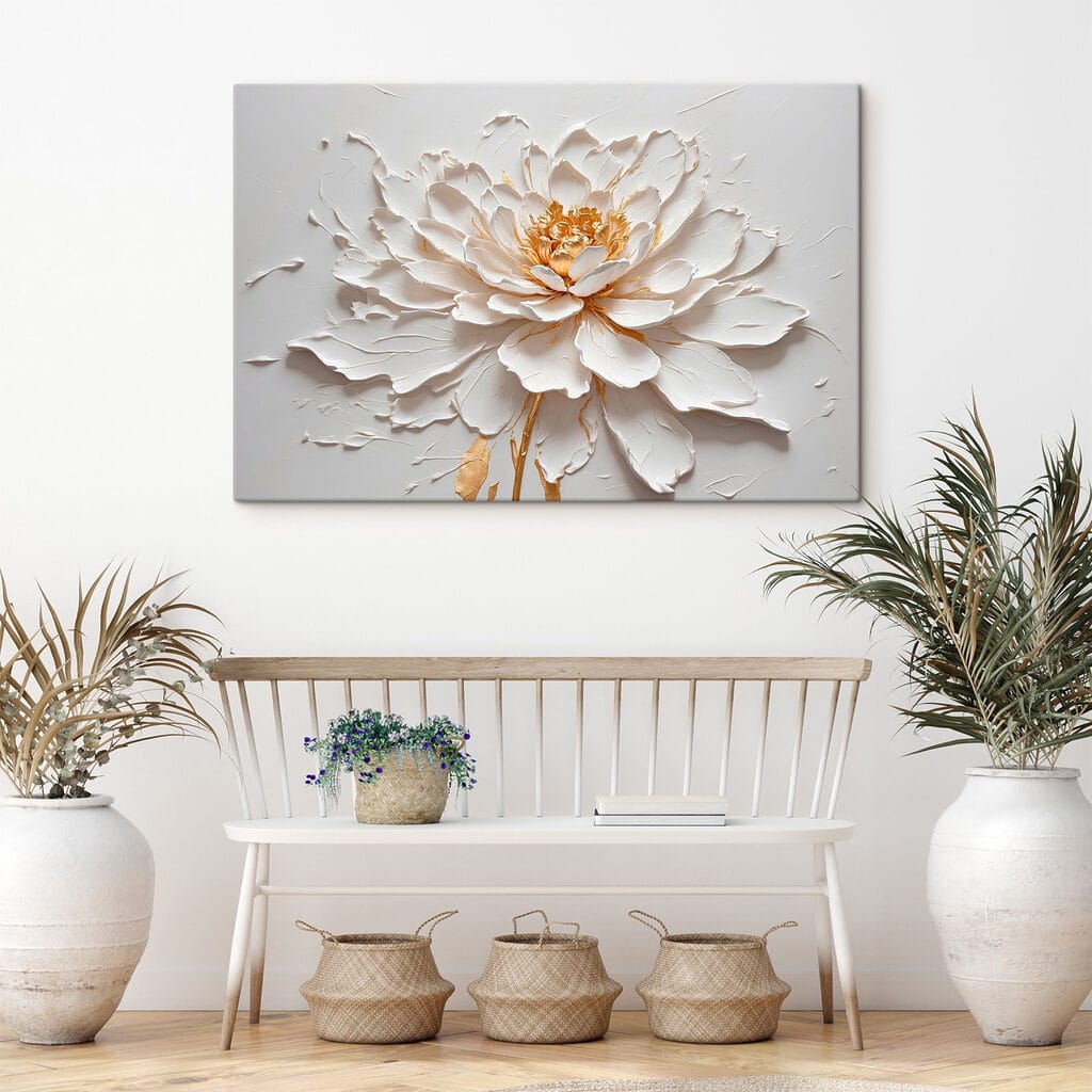 Elegant flower in soft textures Elegant flower in soft textures