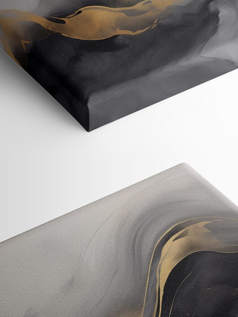 Flowing hues of elegance and depth Flowing hues of elegance and depth