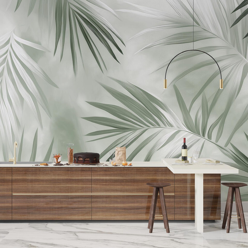 Lush green leaves in soft light Lush green leaves in soft light