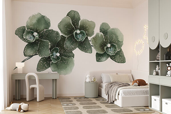 Három elegáns orchidea harmóniában Három elegáns orchidea harmóniában