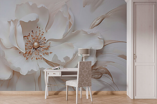 Delicate petals in soft hues