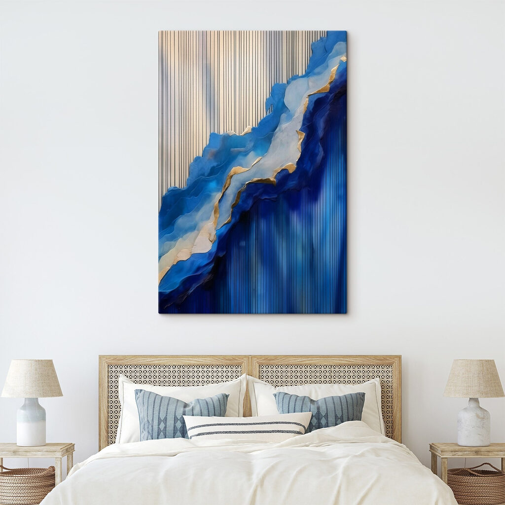 Fluid hues in abstract harmony