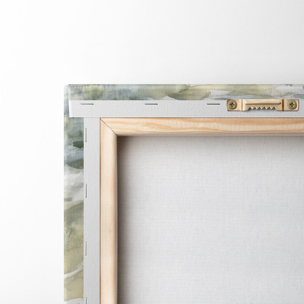 Watercolor painting of two glasses of ice tea and a book on a blanket on a beach