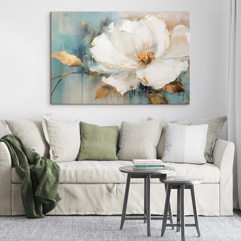 Delicate bloom in soft hues