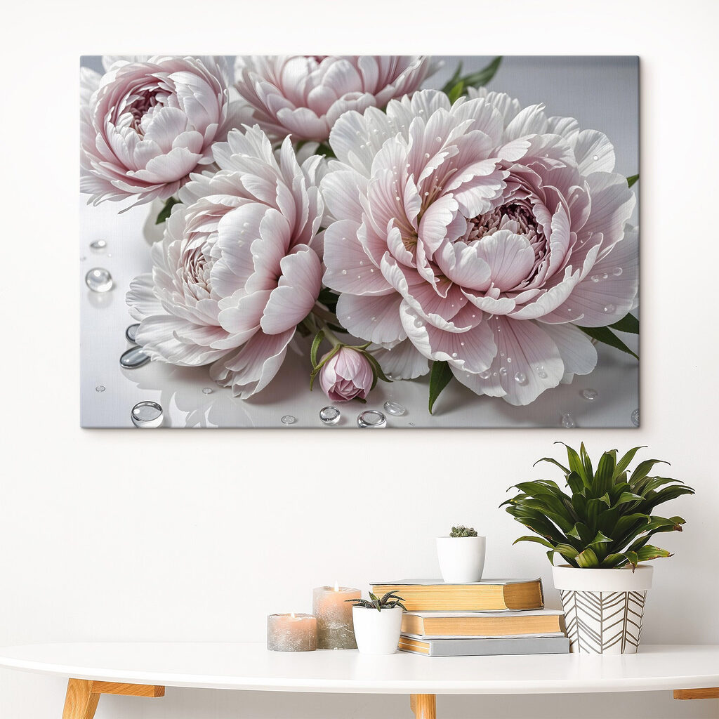 Group of pink flowers