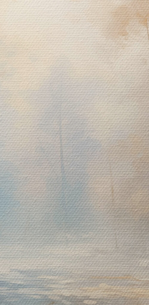 Water with trees and leaves