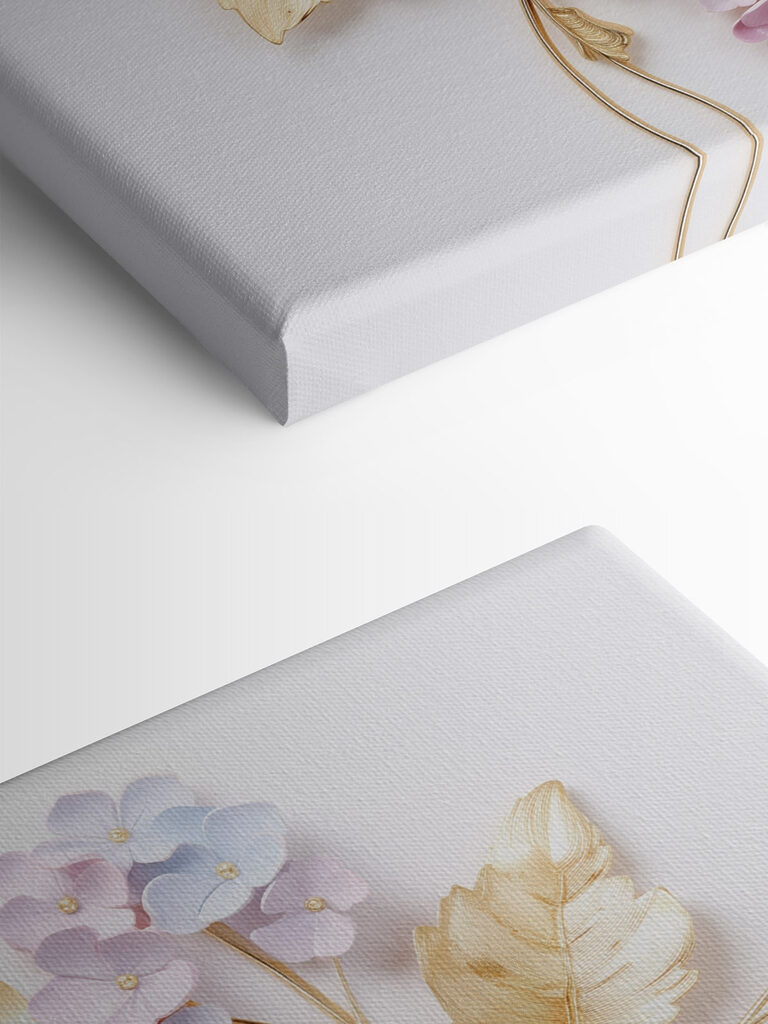 Bunch of flowers and leaves Bunch of flowers and leaves