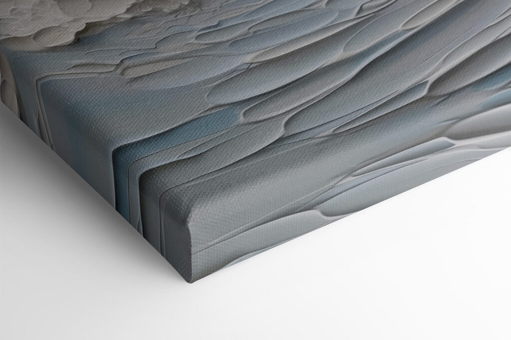 White and blue wave White and blue wave