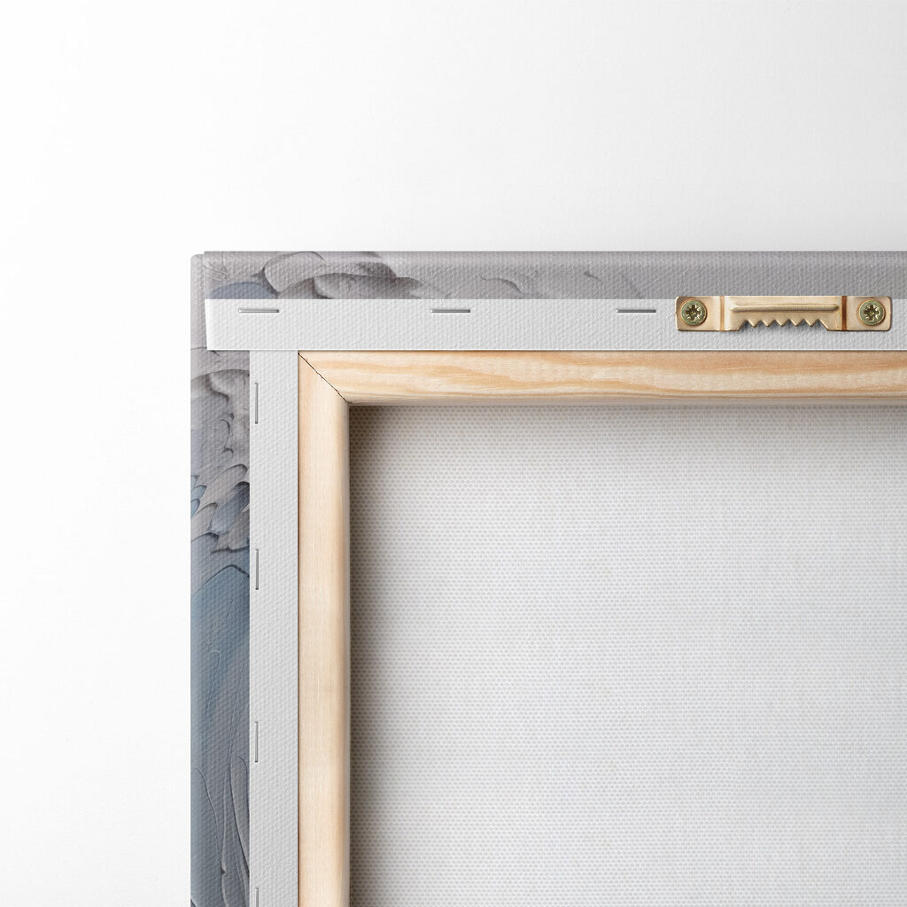 White and blue wave White and blue wave