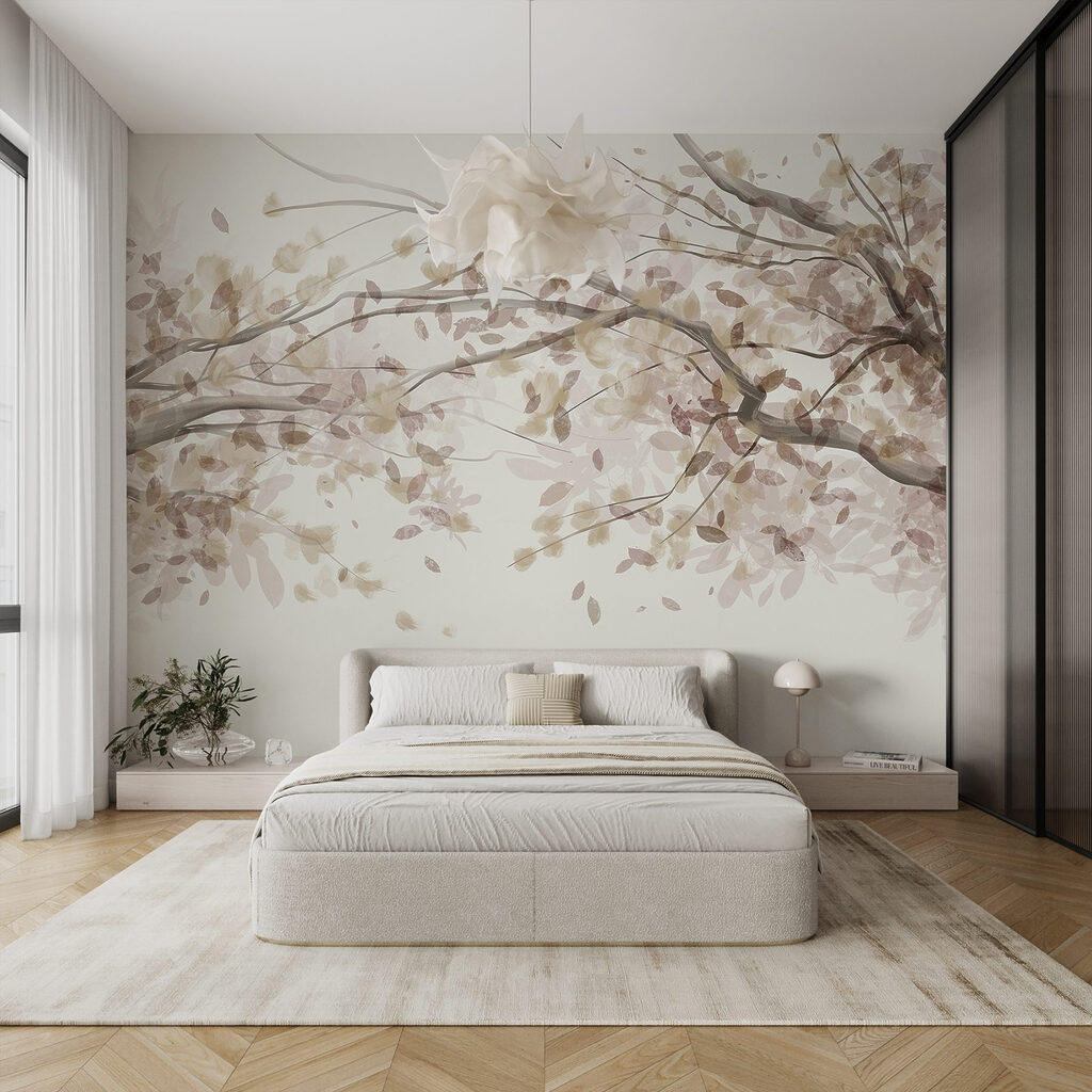 Tree branch with leaves