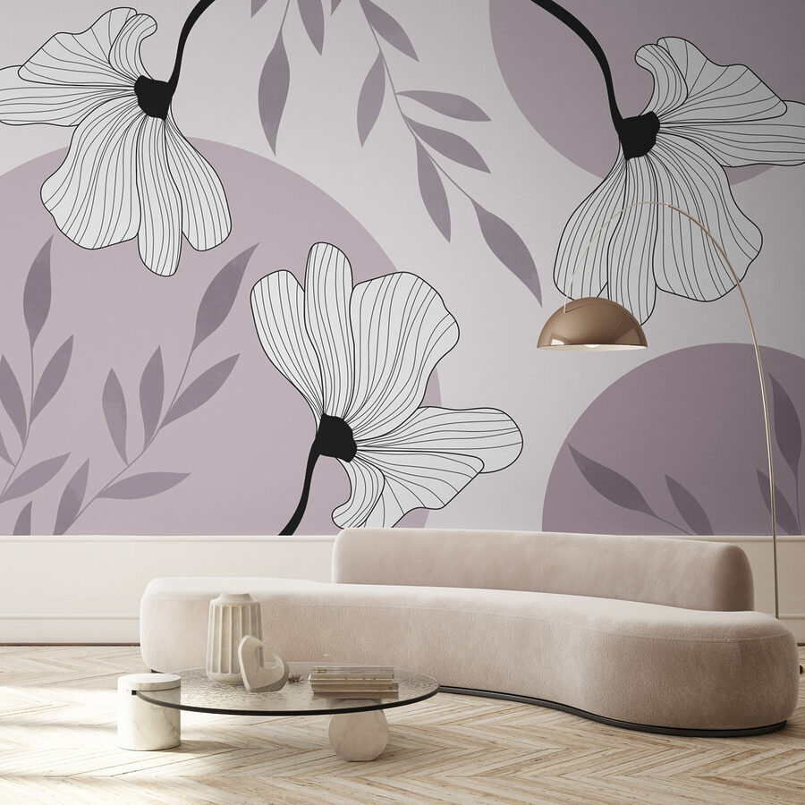 Delicate blooms in soft colors Delicate blooms in soft colors