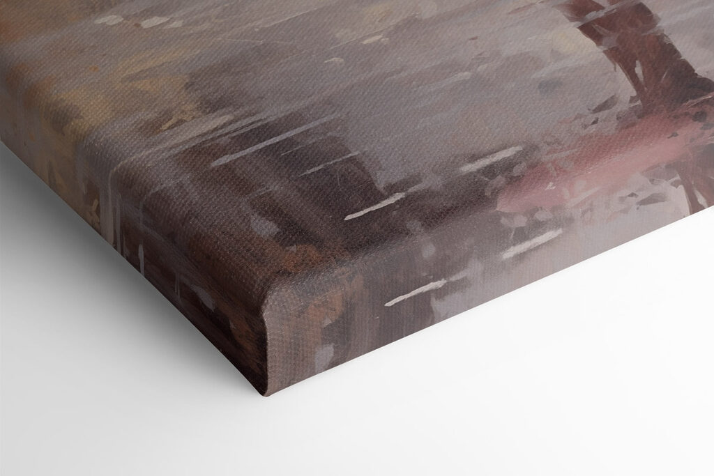 Painting of a woman in a pink tutu