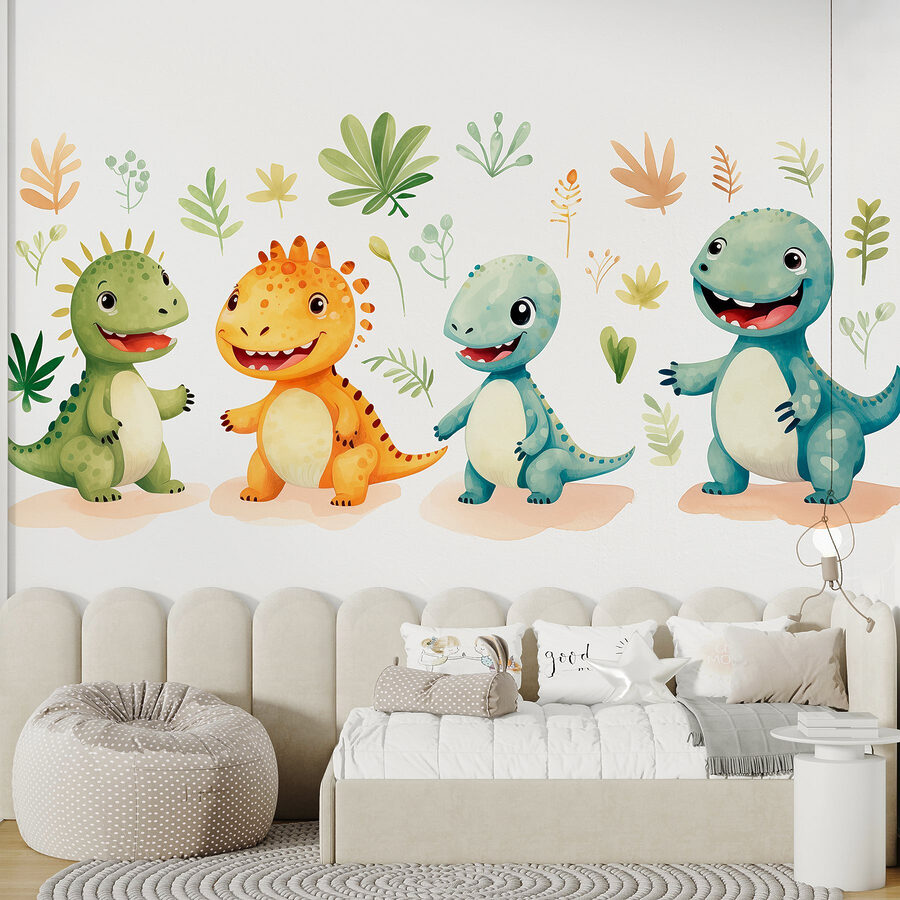 Rajzfilm dinoszauruszok csoportja