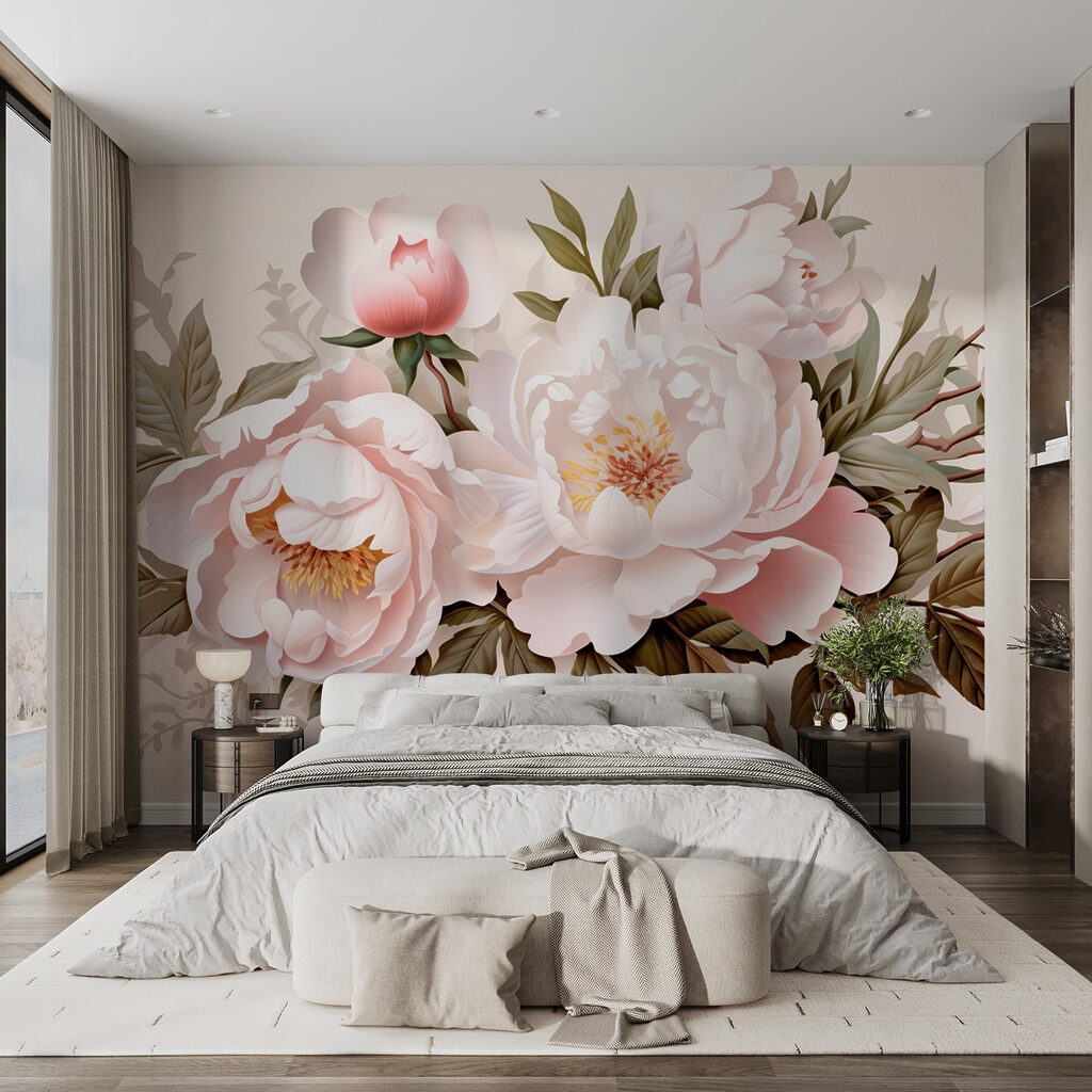 Delicate blooms in soft colors Delicate blooms in soft colors