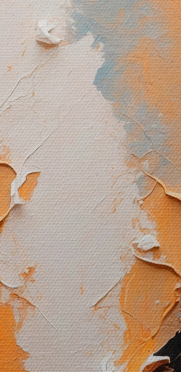 Vibrant colors in abstract expression