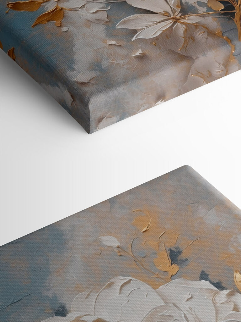 Delicate white flower in soft tones Delicate white flower in soft tones