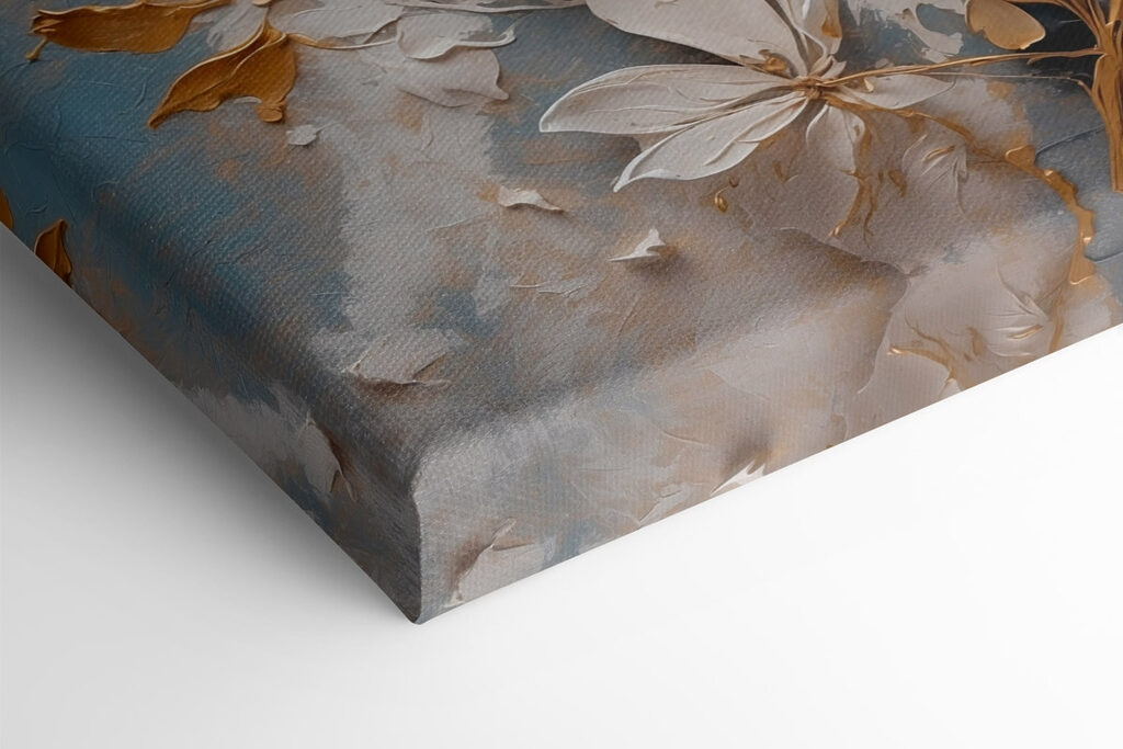 Delicate white flower in soft tones Delicate white flower in soft tones