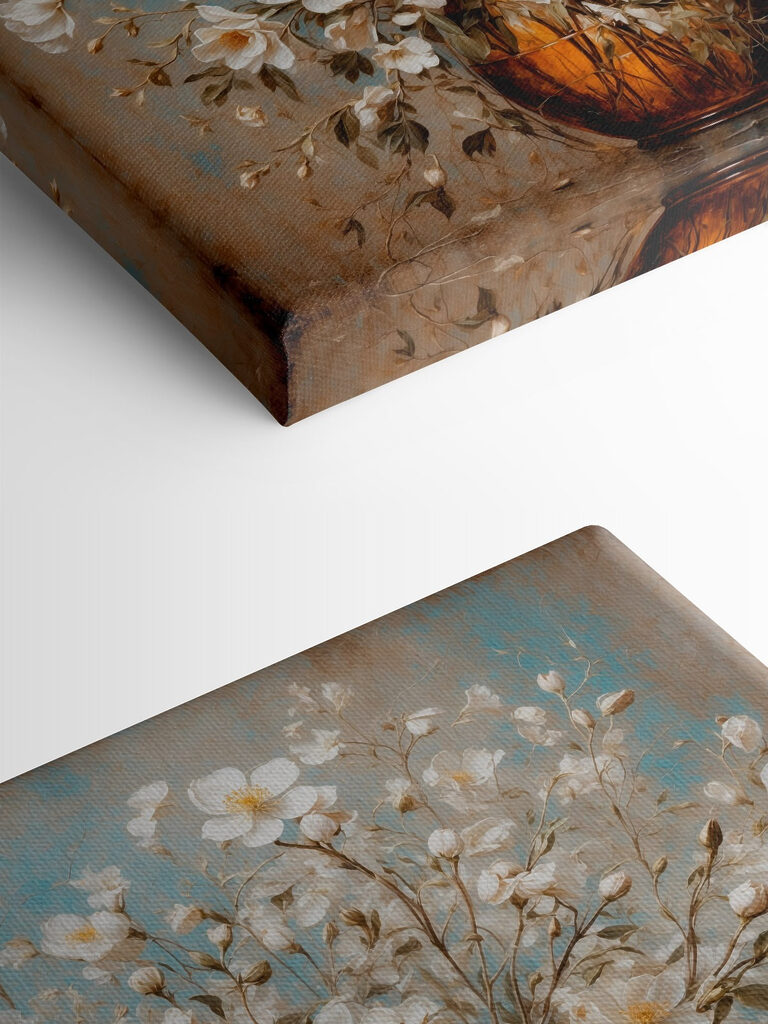 Vase of white flowers Vase of white flowers