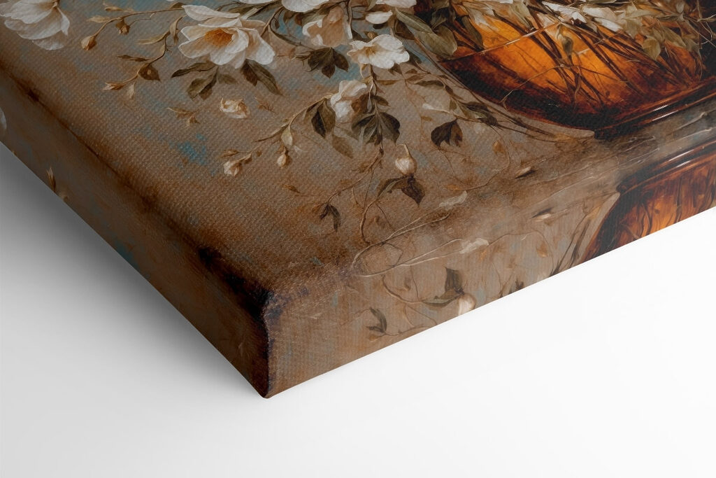 Vase of white flowers Vase of white flowers