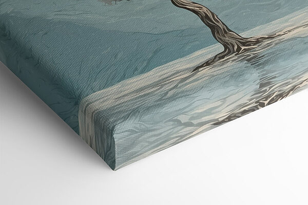 Two trees in the water