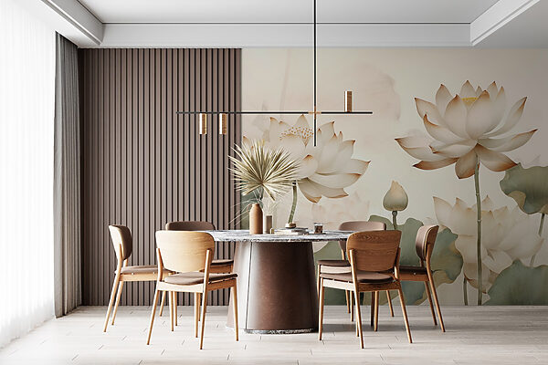 Delicate lilies in soft hues Delicate lilies in soft hues