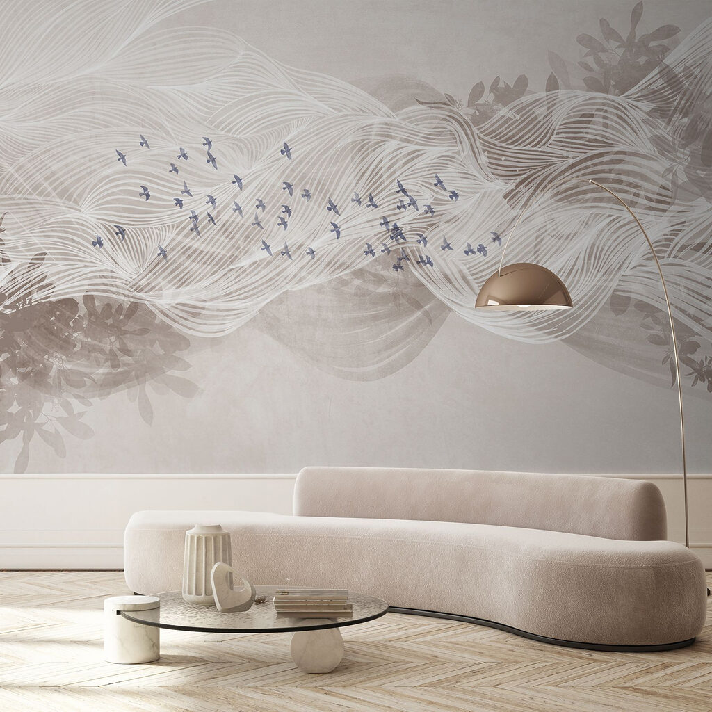 White and blue birds flying in the sky White and blue birds flying in the sky