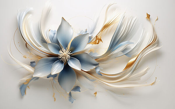 Delicate petals in soft hues