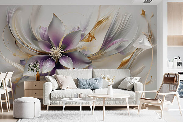 Elegáns virágos design lágy árnyalatokban Elegáns virágos design lágy árnyalatokban