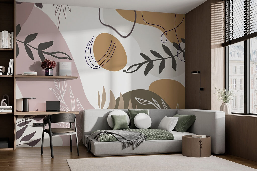 Nature-inspired abstract shapes and patterns