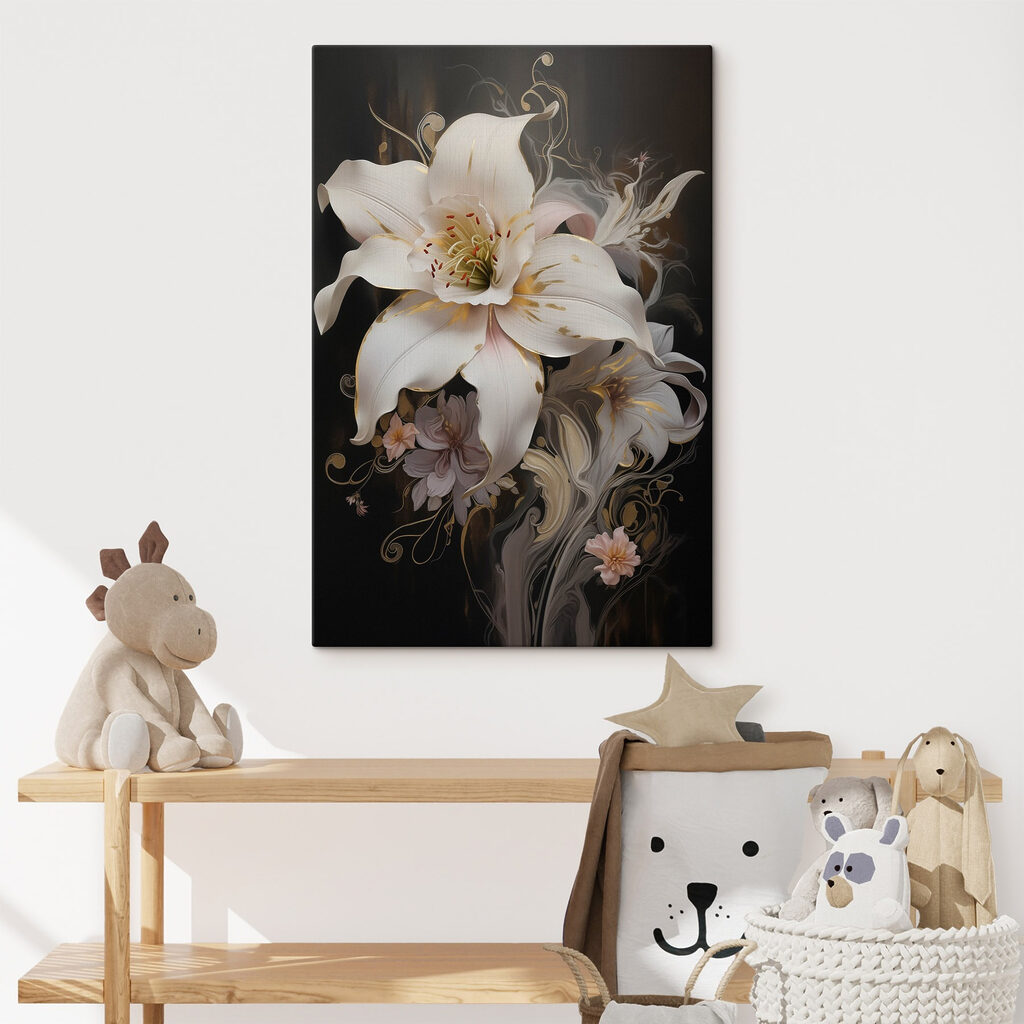 Elegant blooms in soft colors