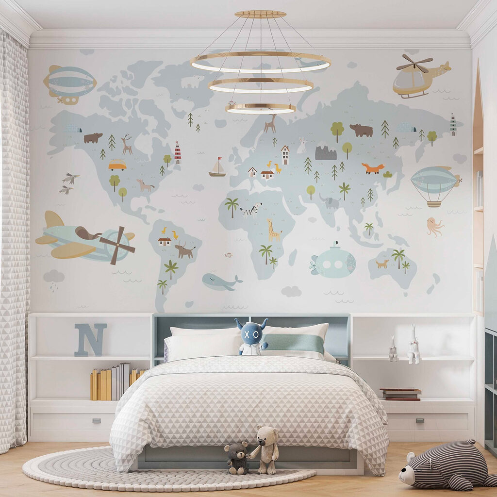 Map of the world Map of the world