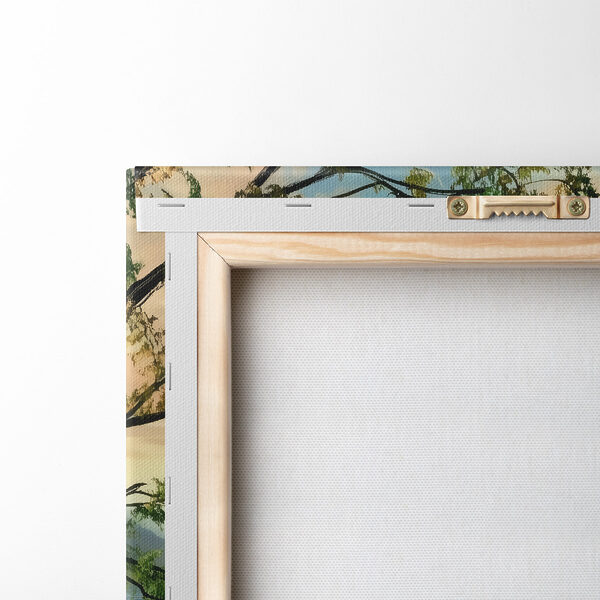 Boat on a lake surrounded by mountains Boat on a lake surrounded by mountains