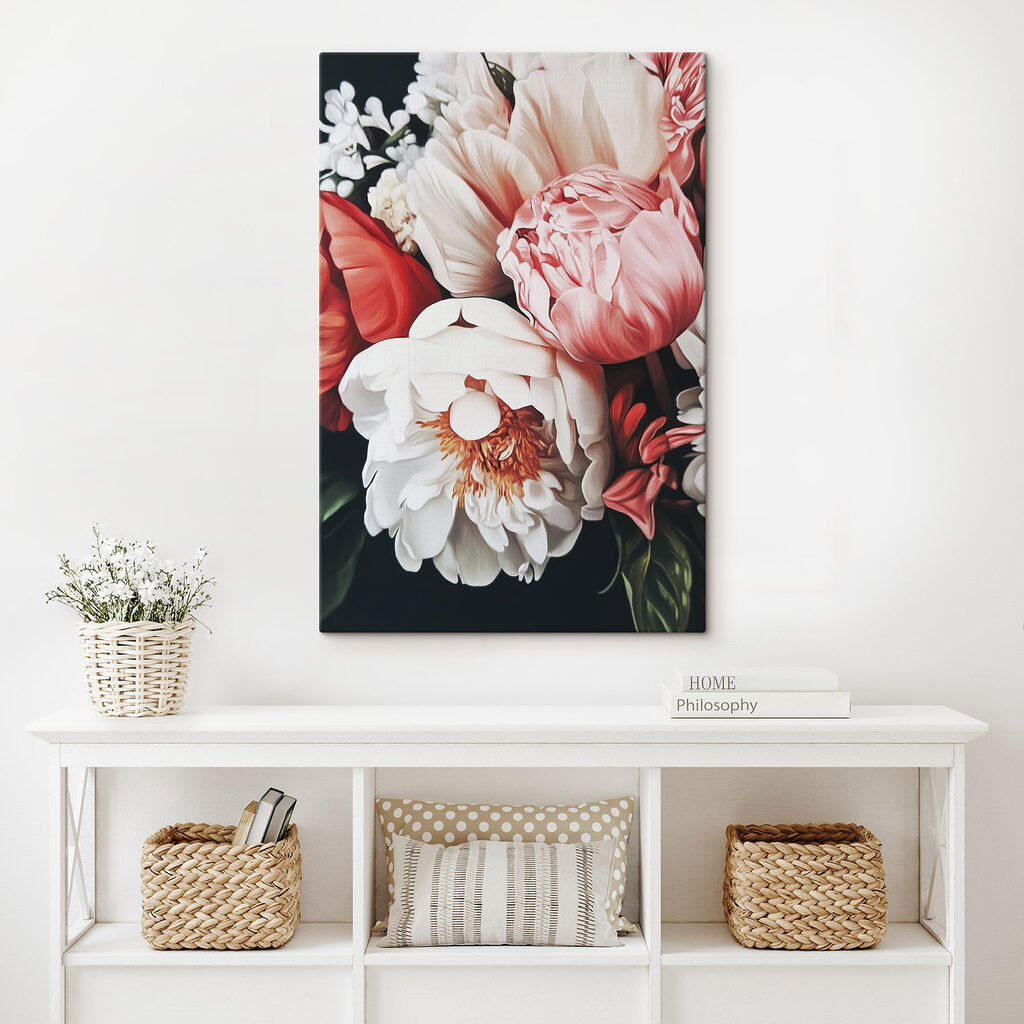 Vibrant blooms in full bloom Vibrant blooms in full bloom