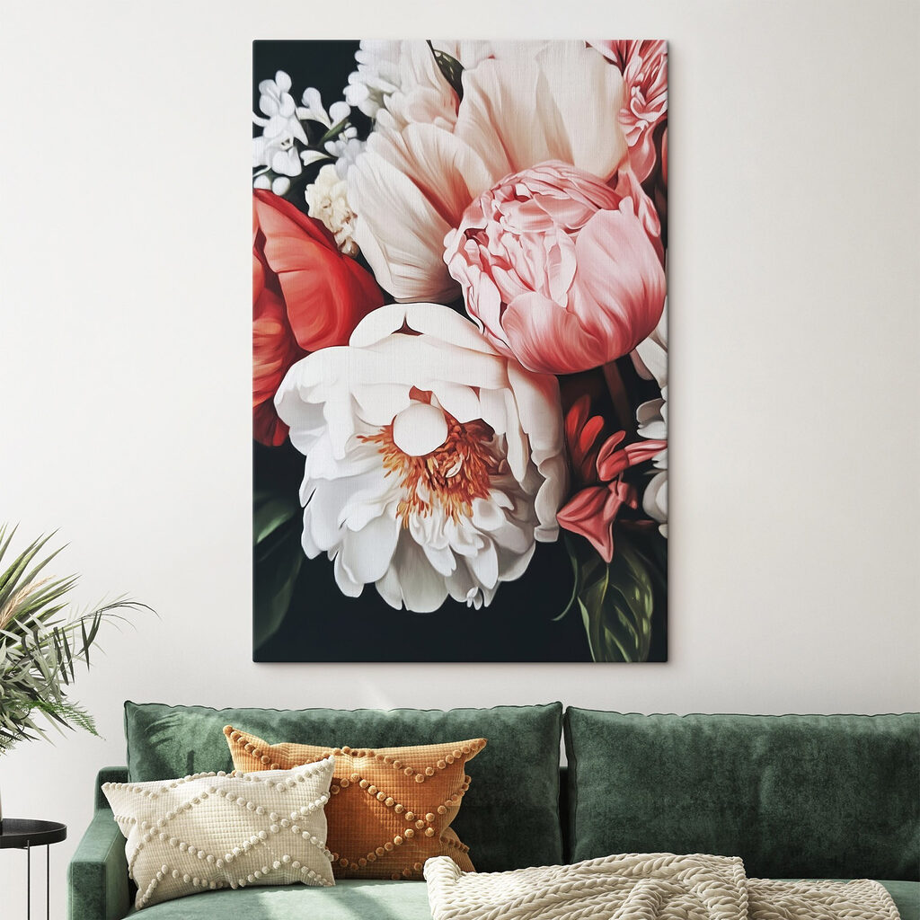 Vibrant blooms in full bloom Vibrant blooms in full bloom