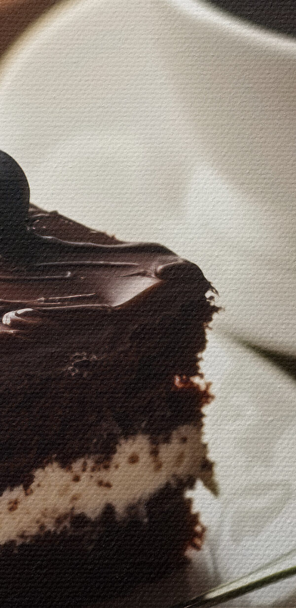 Egy szelet torta és egy csésze kávé Egy szelet torta és egy csésze kávé