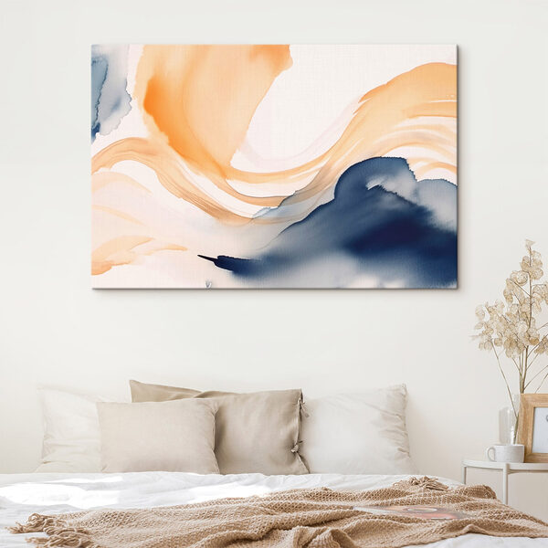Painting of a wave