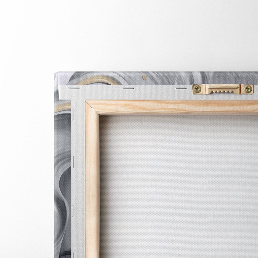 Woman with long hair and flowing hair