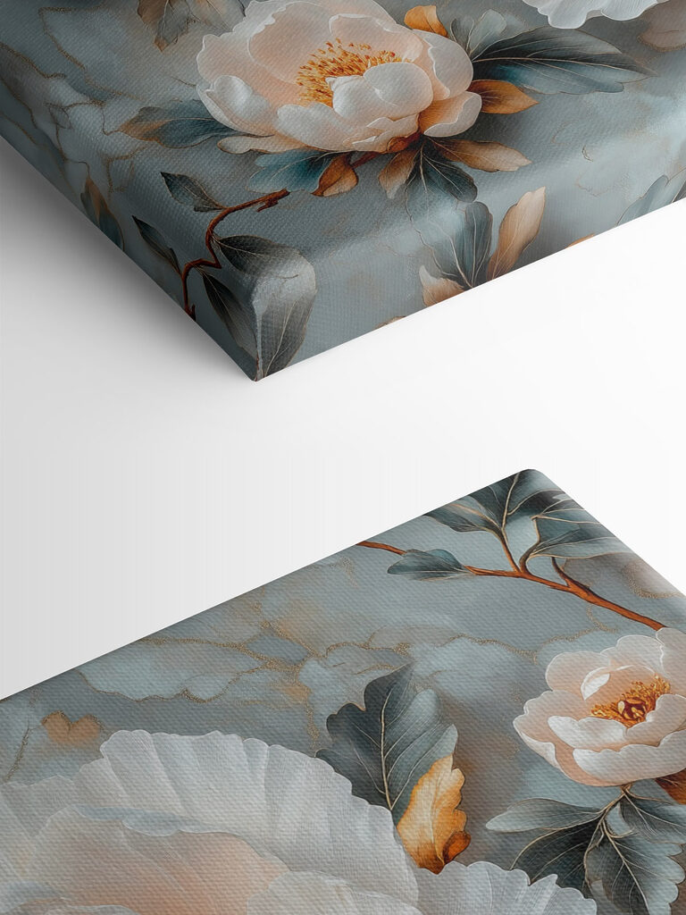 White flower with a yellow center