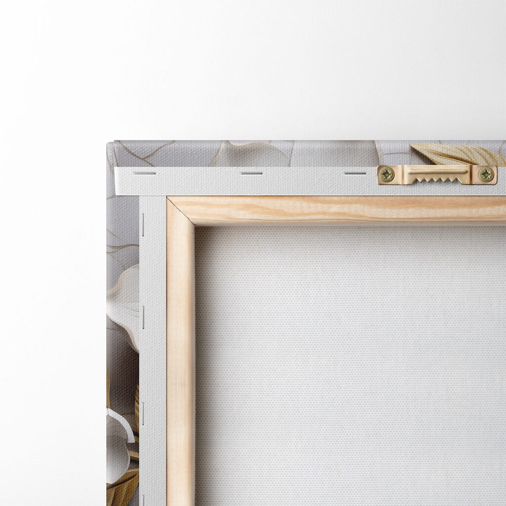 Group of white flowers and leaves