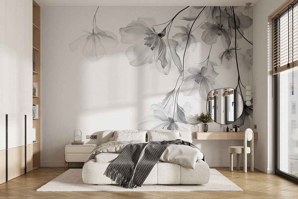 Delicate blooms on a soft backdrop Delicate blooms on a soft backdrop